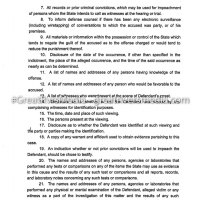 Michael Roberts motion of discovery before trial - Pg. 2