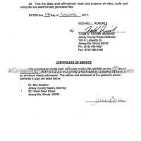 Michael Roberts motion of discovery before trial - Pg. 3