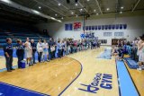 Senior Night Celebration After Basketball Win