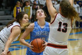 Highland Continues On As Jersey Ends Girls Basketball Season Thursday Evening
