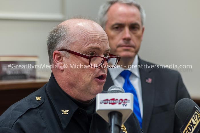 Carroll Charged With First Degree Murder In Disappearance Of Bonnie Woodward Alton Police Chief Jason Simmons