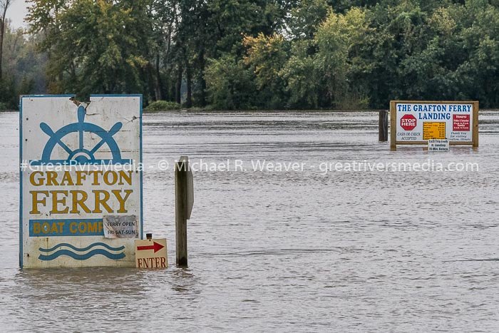 Area Flooding Closing Roads and Ferries