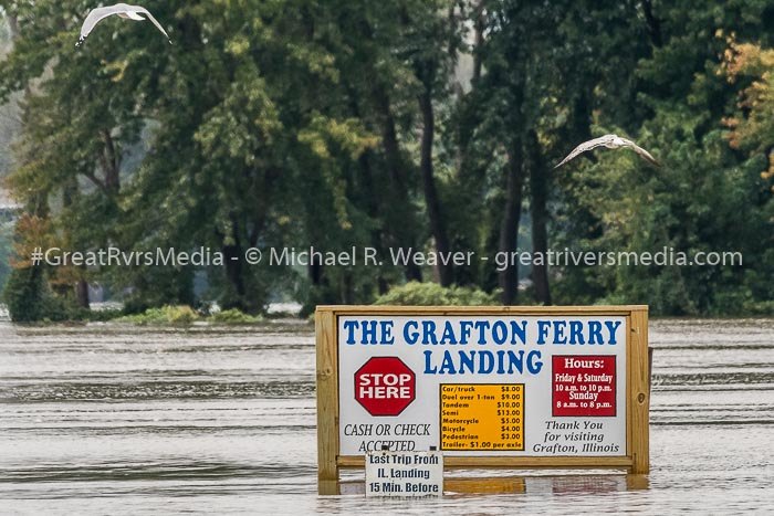 Area Flooding Closing Roads and Ferries