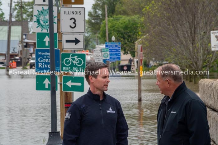 Water Water Everywhere - Nutwood Levee Overtop Possible