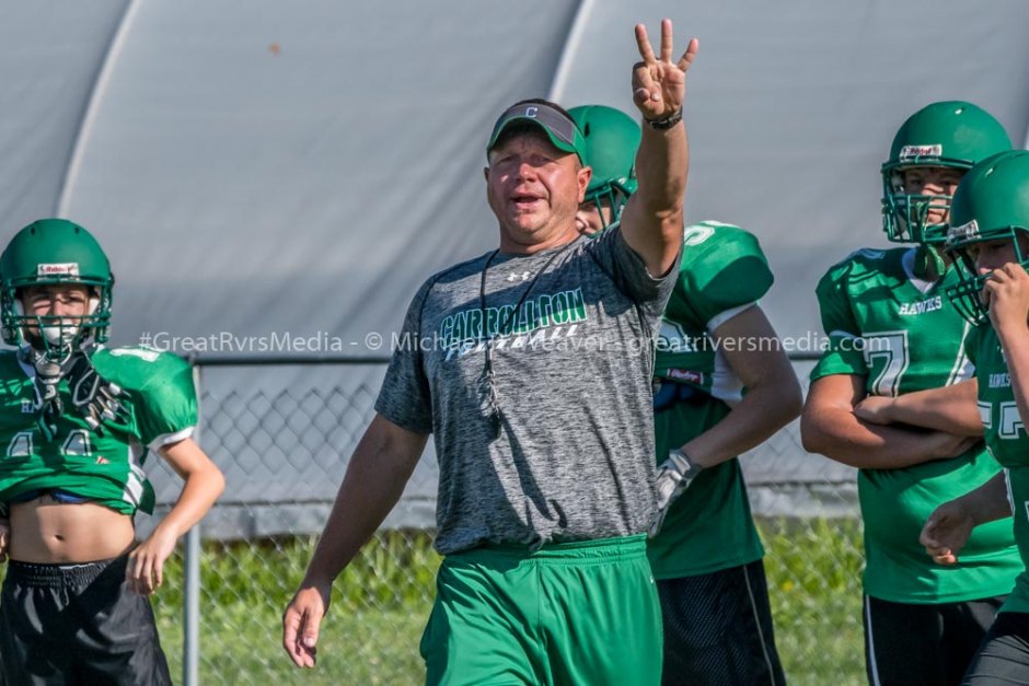 Carrollton Hawks Coach Nick Flowers